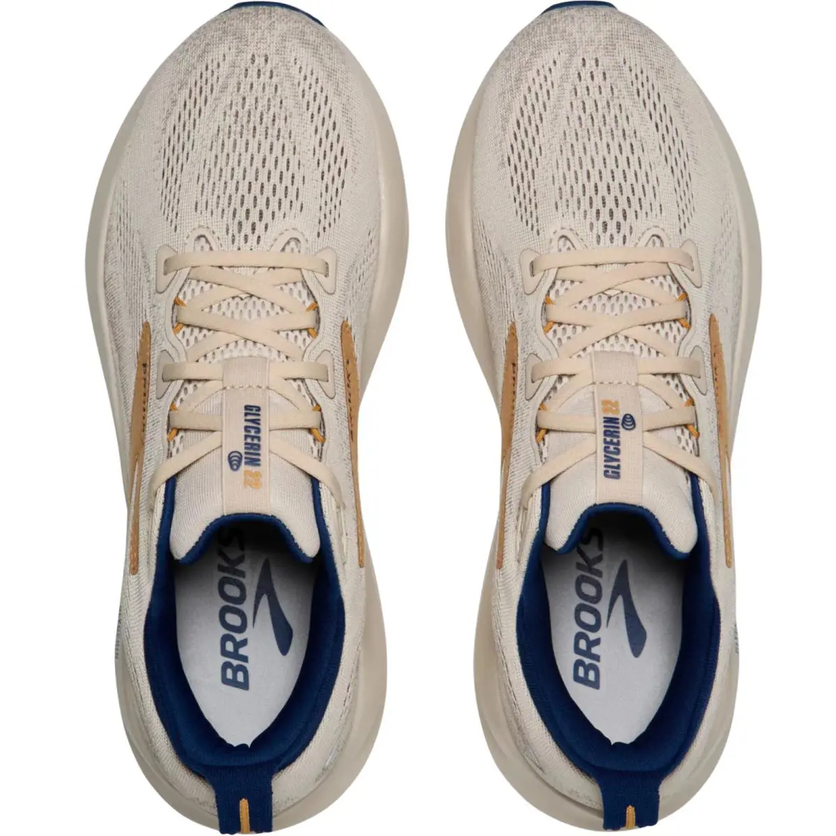 Brooks shoes - Brooks Glycerin 22 - Glycerin - Black/Cobalt/Neo Yellow 42