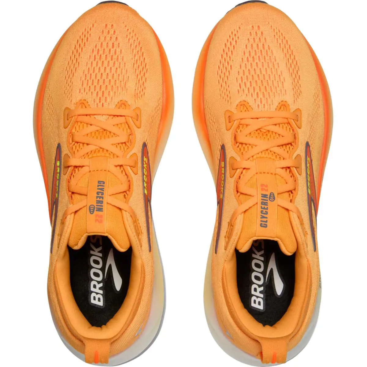 Brooks shoes - Brooks Glycerin 22 - Glycerin - Black/Cobalt/Neo Yellow 52