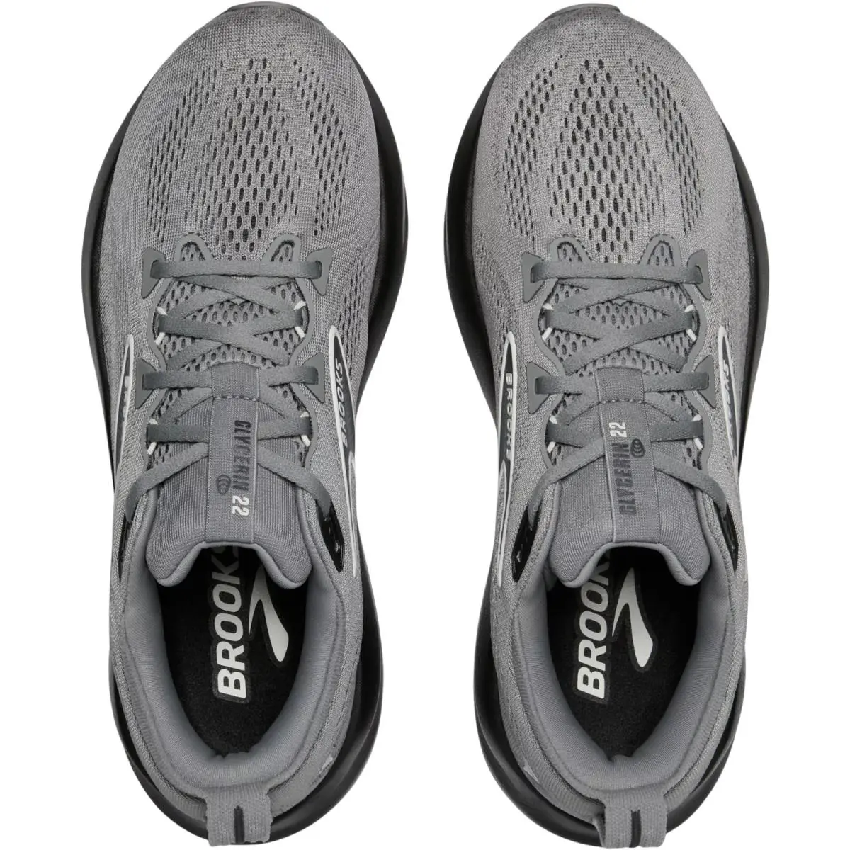 Brooks shoes - Brooks Glycerin 22 - Glycerin - Black/Cobalt/Neo Yellow 32