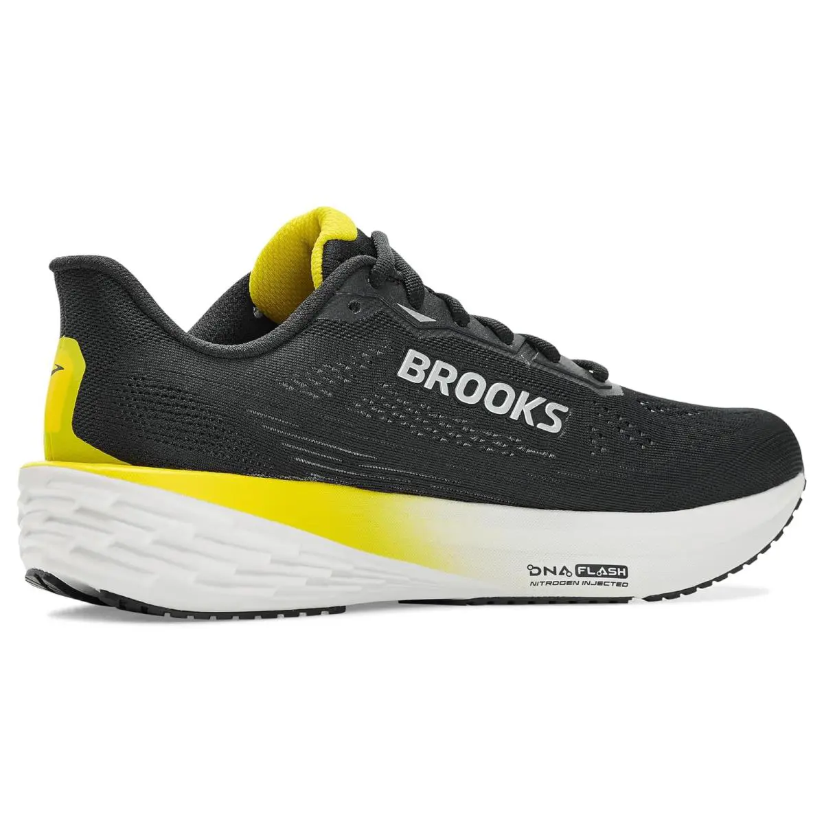 Brooks shoes - Black/Cyber Yellow/Oyster 1