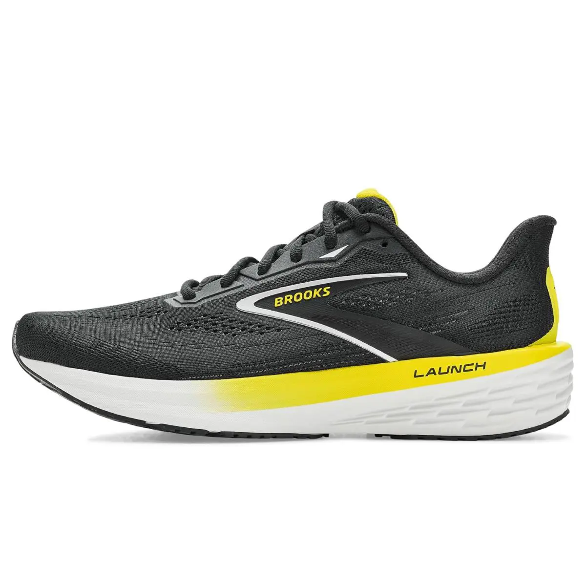 Brooks shoes - Black/Cyber Yellow/Oyster 2
