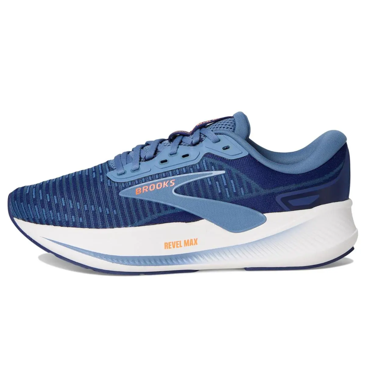 Brooks shoes - Beacon Blue/Moonlight/Orange 2