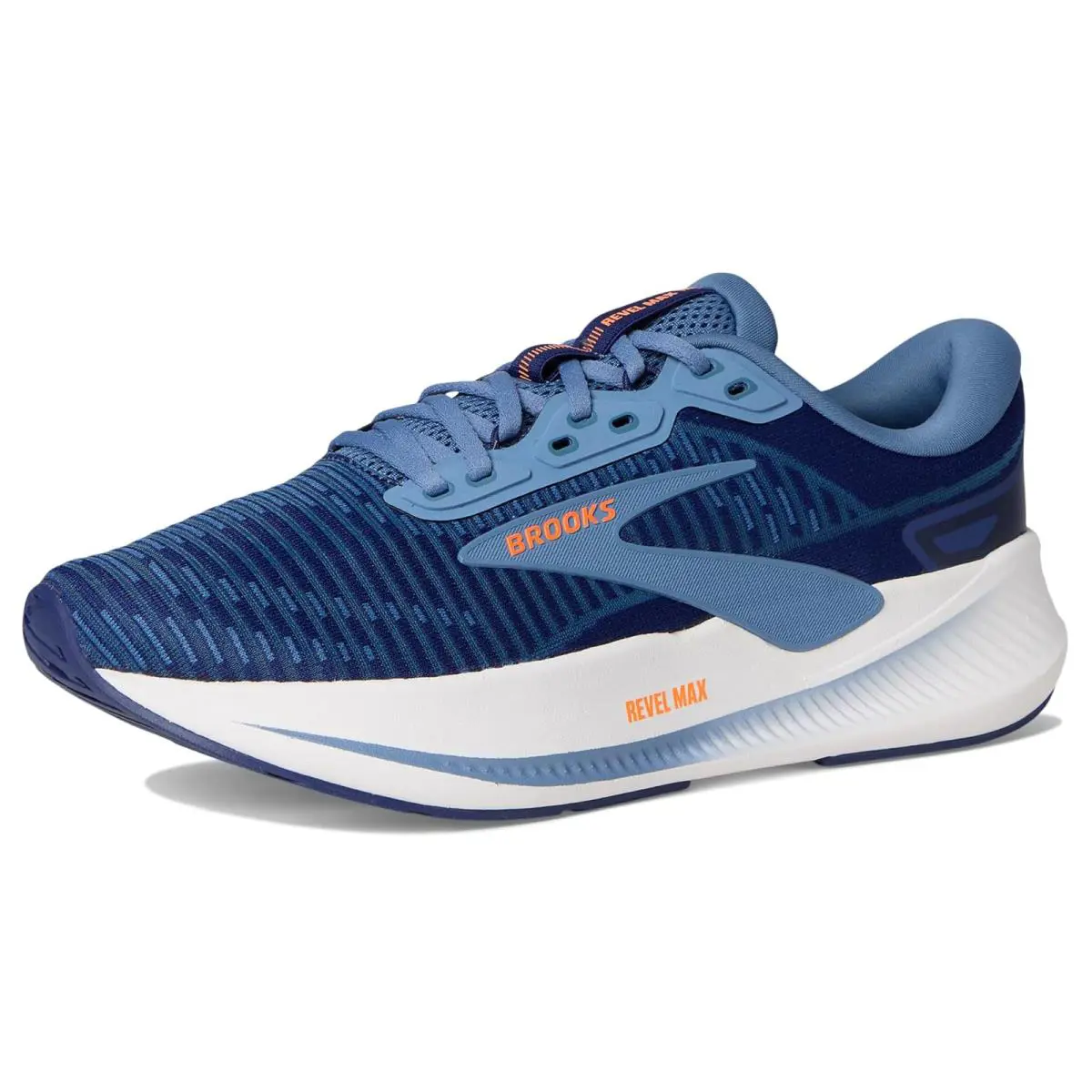 Brooks shoes - Beacon Blue/Moonlight/Orange 5
