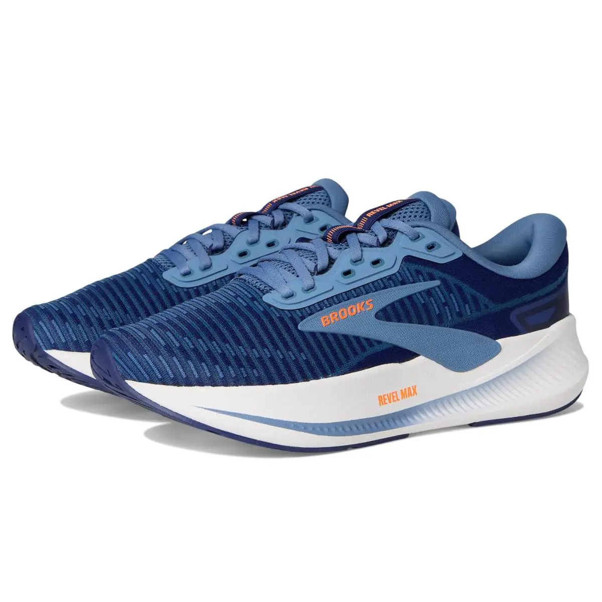 Brooks shoes - Beacon Blue/Moonlight/Orange 6