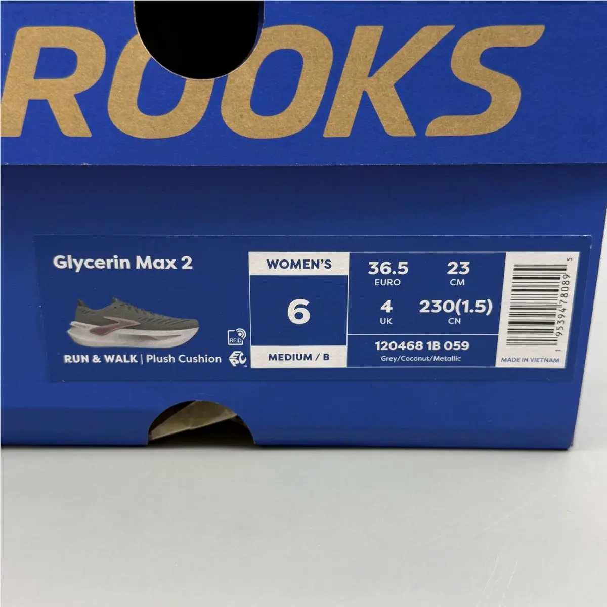 Brooks shoes - Brooks Glycerin Max 2 - Glycerin Max - 120468 1B 059 - Gray 11