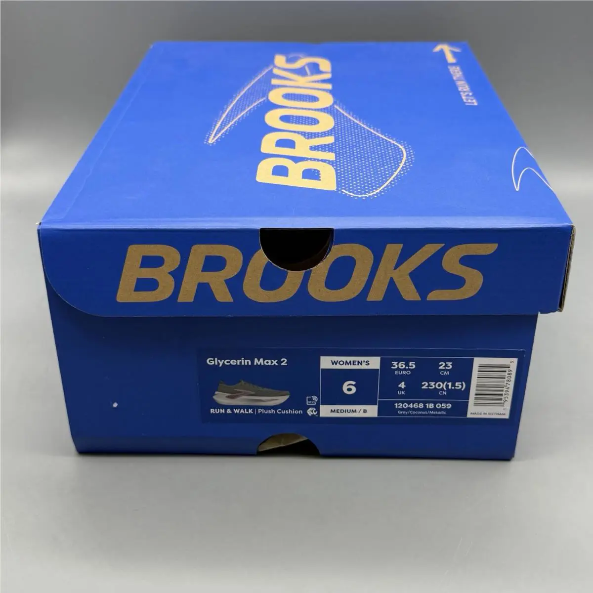 Brooks shoes - Brooks Glycerin Max 2 - Glycerin Max - 120468 1B 059 - Gray 12