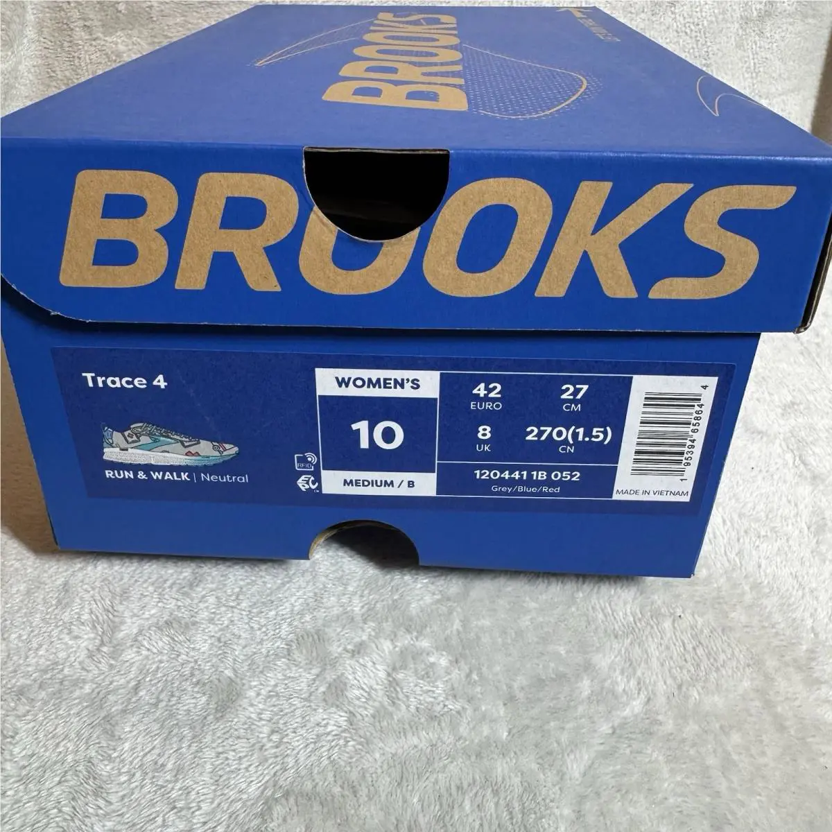 Brooks shoes - Brooks Trace 4 - Trace - 120441 1B 052 - Gray 9