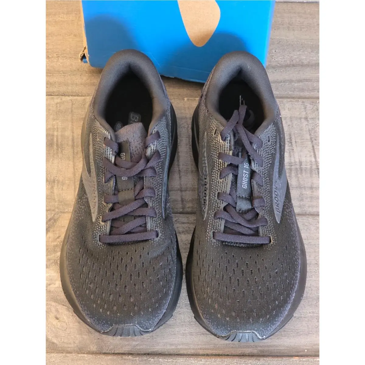 Brooks shoes - Brooks Ghost 16 Run & Walk Sneakers - 110418-1B-020 - Black (UPC: 195394451764) 3