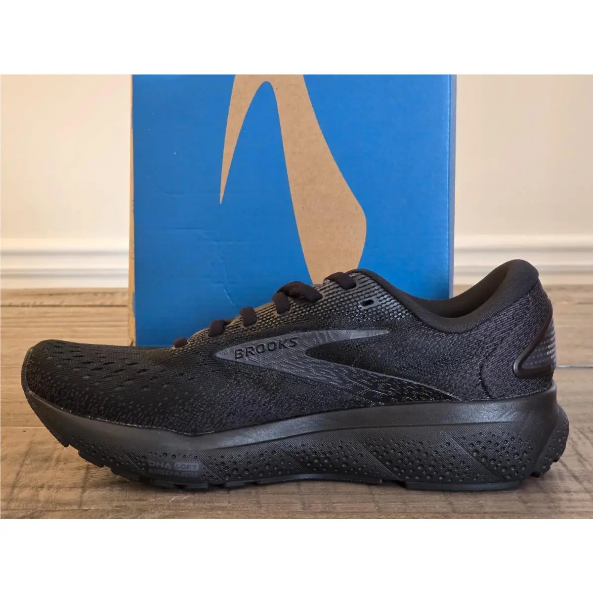 Brooks shoes - Brooks Ghost 16 Run & Walk Sneakers - 110418-1B-020 - Black (UPC: 195394451764) 6