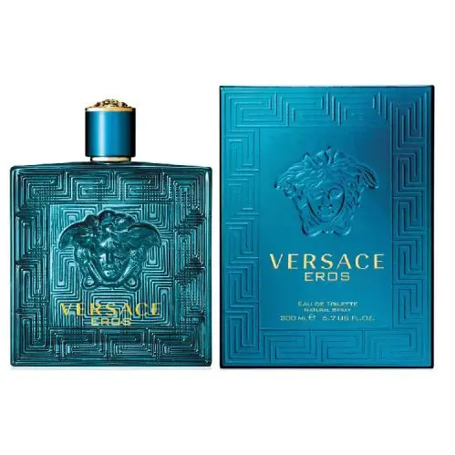 Versace Eros Men`s Cologne 6.7 oz Eau De Toilette Spray