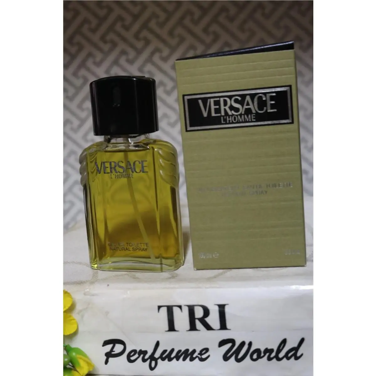 Versace L`homme Classic Eau de Toilette Men Spray 3.3 Fl. oz
