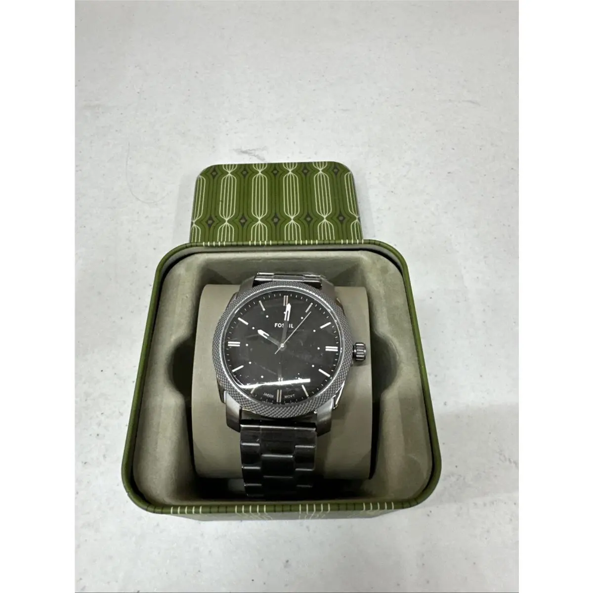 Fossil Machine Collection FS4774 Black Face Watch For Men