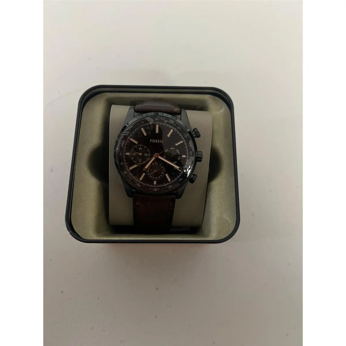 Fossil BQ2457 Sullivan Multifunction Brown Leather Watch