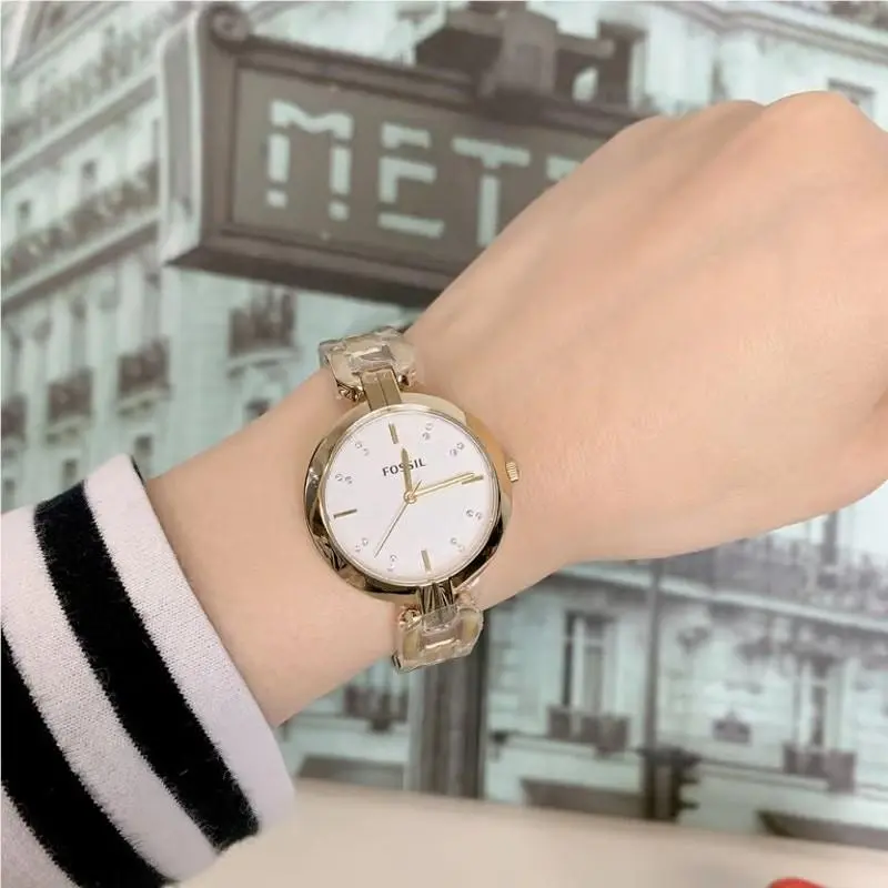 Fossil BQ3852 Kerrigan Three-hand Gold-tone Stainless Steel Watch