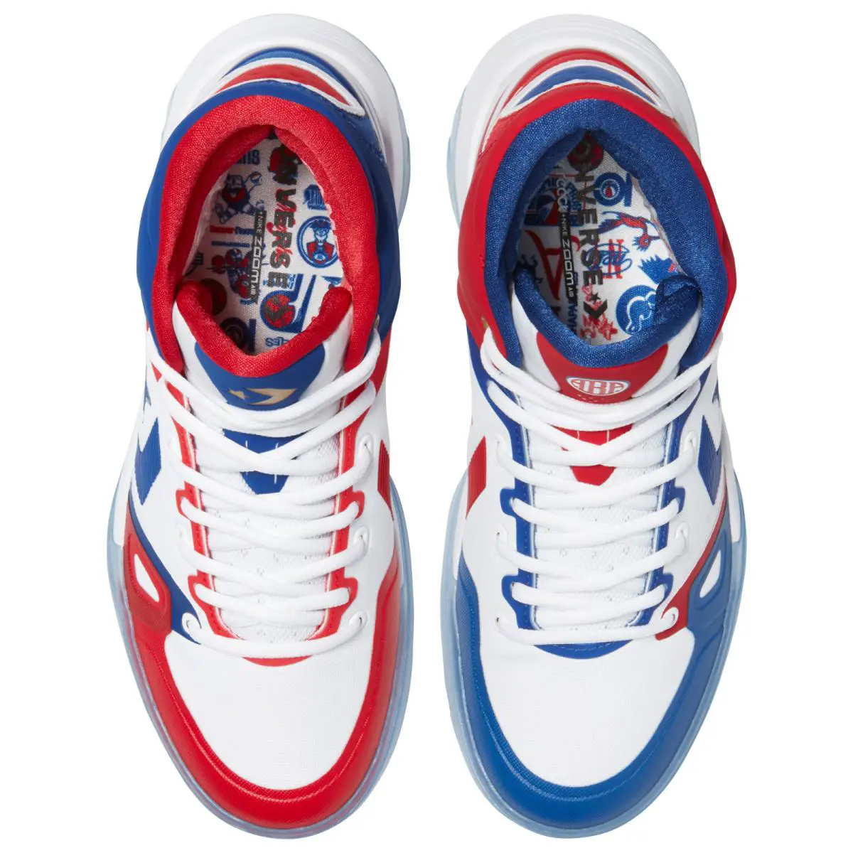 Converse shoes - Enamel Red/White/Rush Blue 3