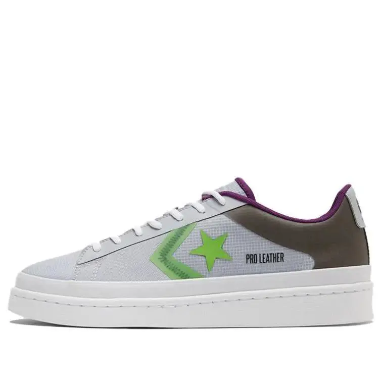 Converse shoes - Gravel/Black/Bold Wasabi 7