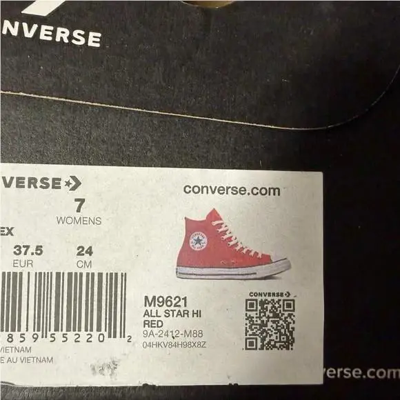 Converse shoes - Converse Chuck Taylor All Star High Top - Red 3