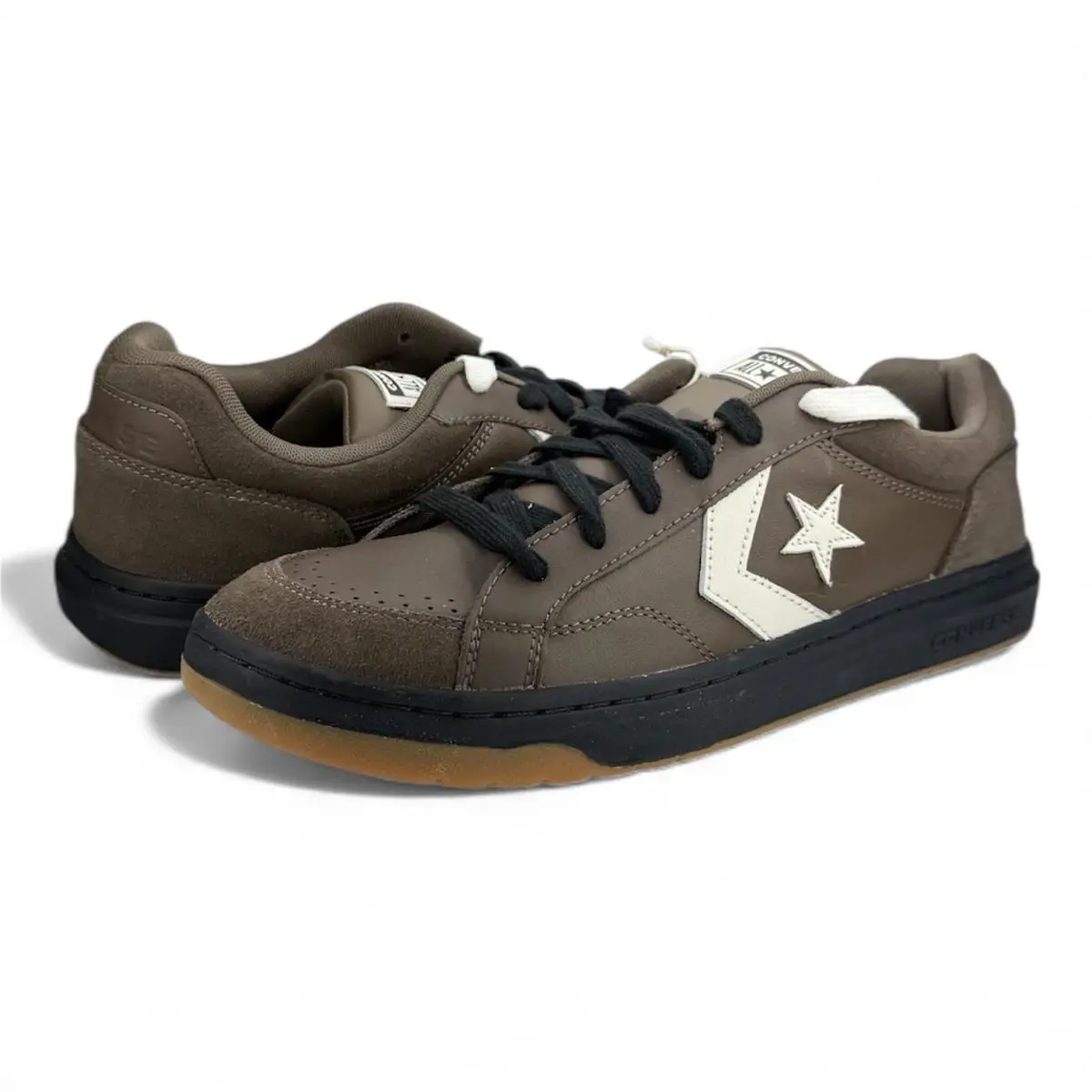 Converse shoes - Converse OX - Engine Smoke / Black / Egret 2