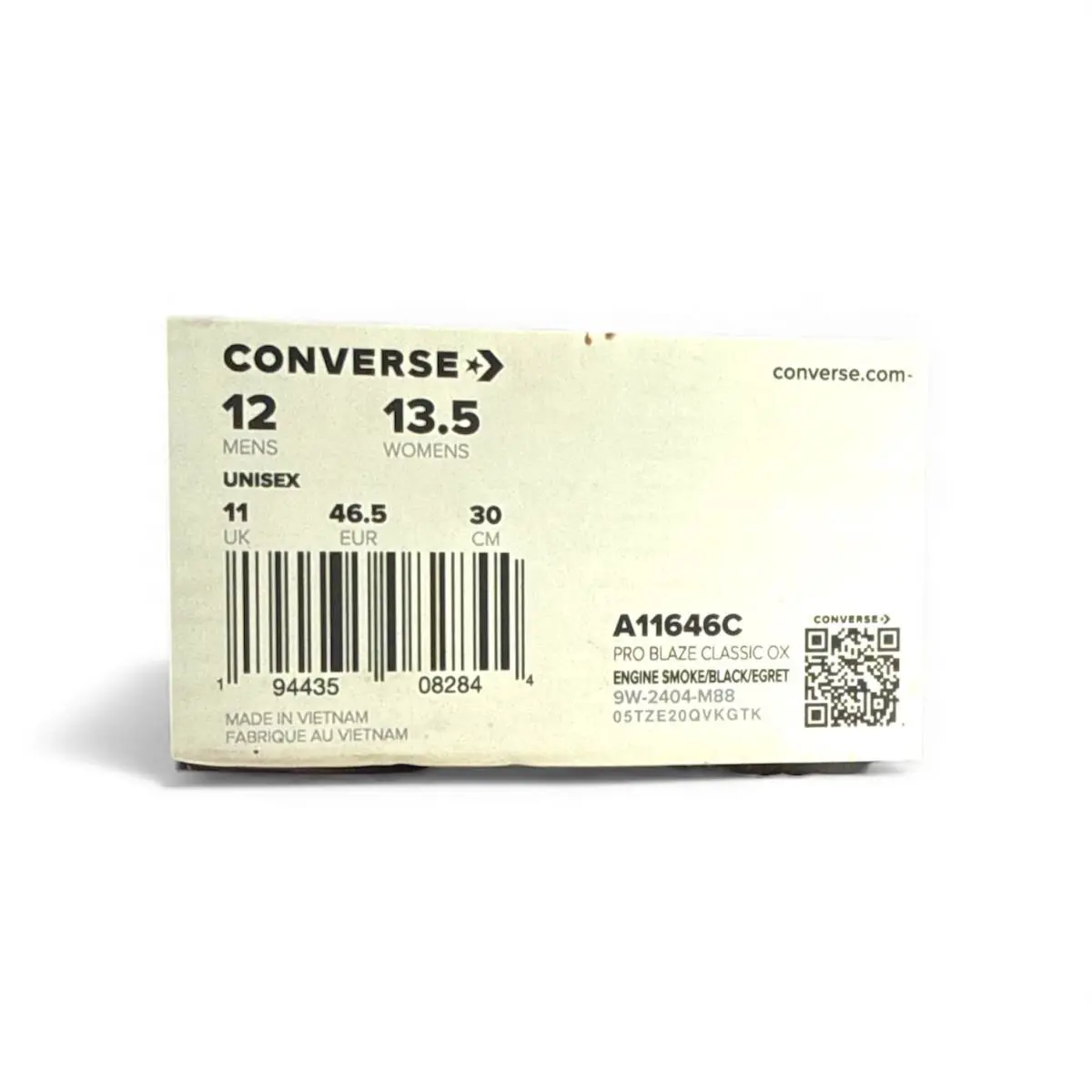 Converse shoes - Converse OX - Engine Smoke / Black / Egret 5