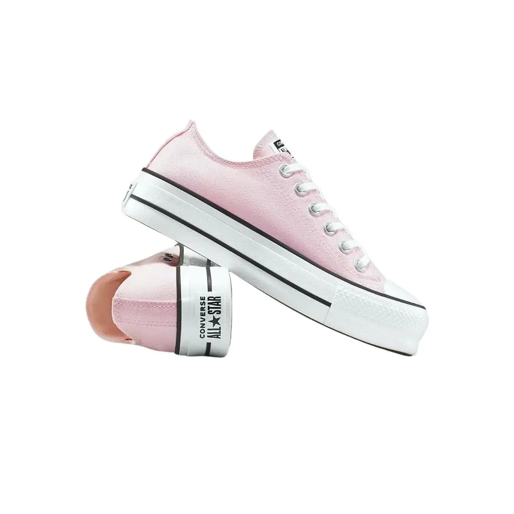 Converse shoes - Converse Chuck Taylor Lift Ox Low - A11875F - Pink, Manufacturer: Sugar Berry/White/Black 9