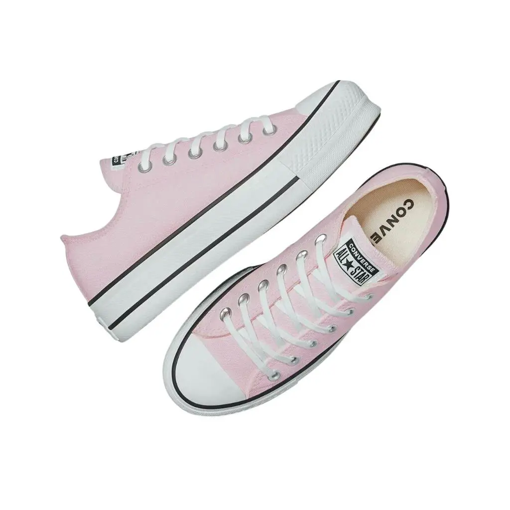 Converse shoes - Converse Chuck Taylor Lift Ox Low - A11875F - Pink, Manufacturer: Sugar Berry/White/Black 5