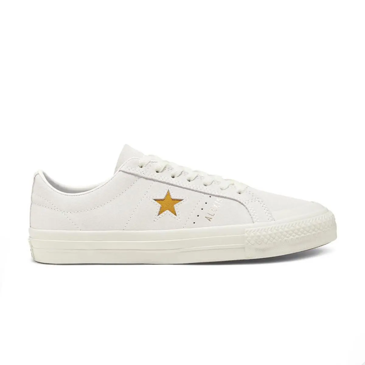 Converse X Alexis Sablone Unisex One Star Pro All Star 2 `pale Putty Gold` White - White