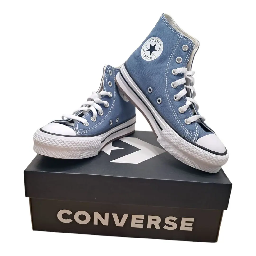 Converse shoes - Chuck Taylor All Star EVA Lift - Lakeside Blue 0