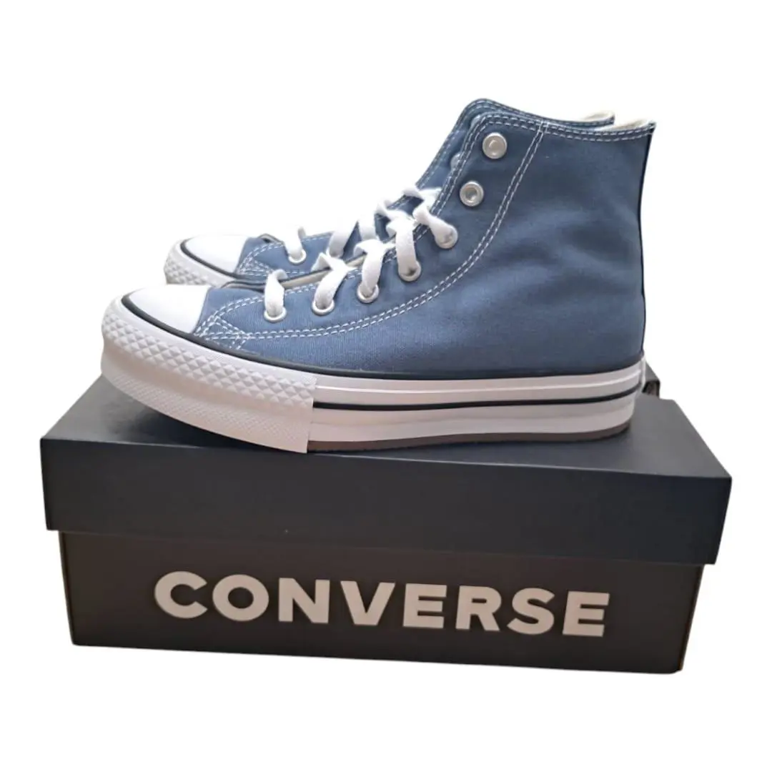 Converse shoes - Chuck Taylor All Star EVA Lift - Lakeside Blue 4