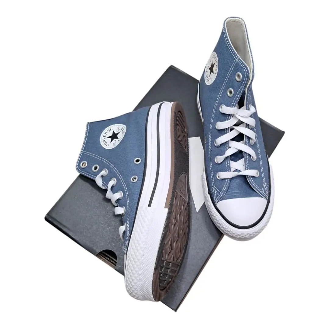 Converse shoes - Chuck Taylor All Star EVA Lift - Lakeside Blue 7