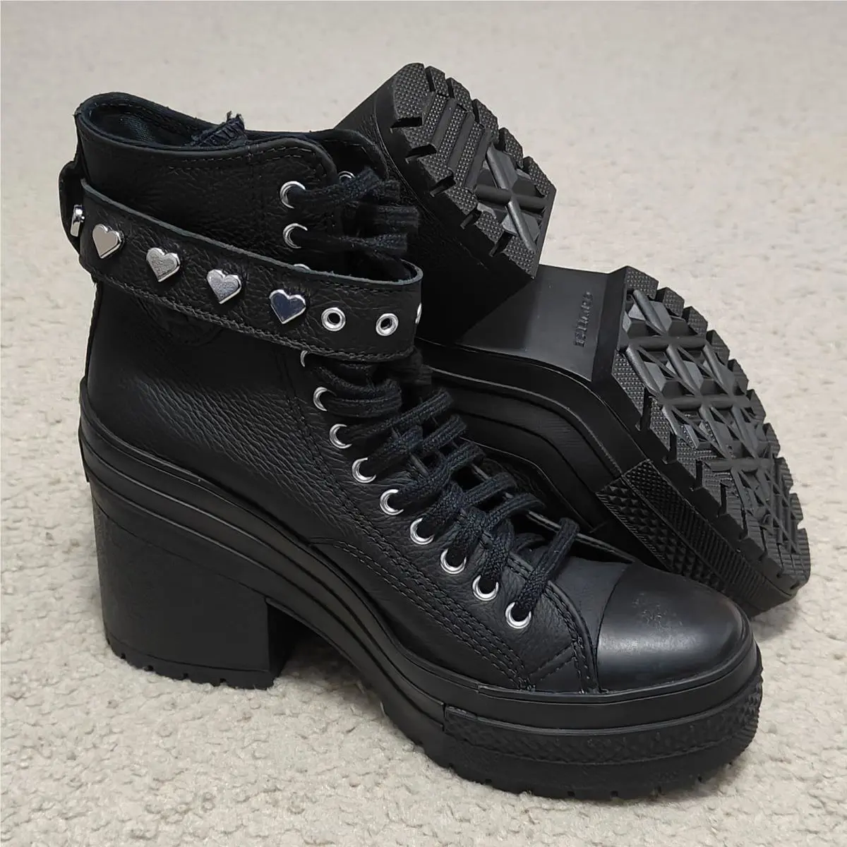 Converse shoes - Converse Chuck 70 De Luxe Heel High - A10634c - Black 0