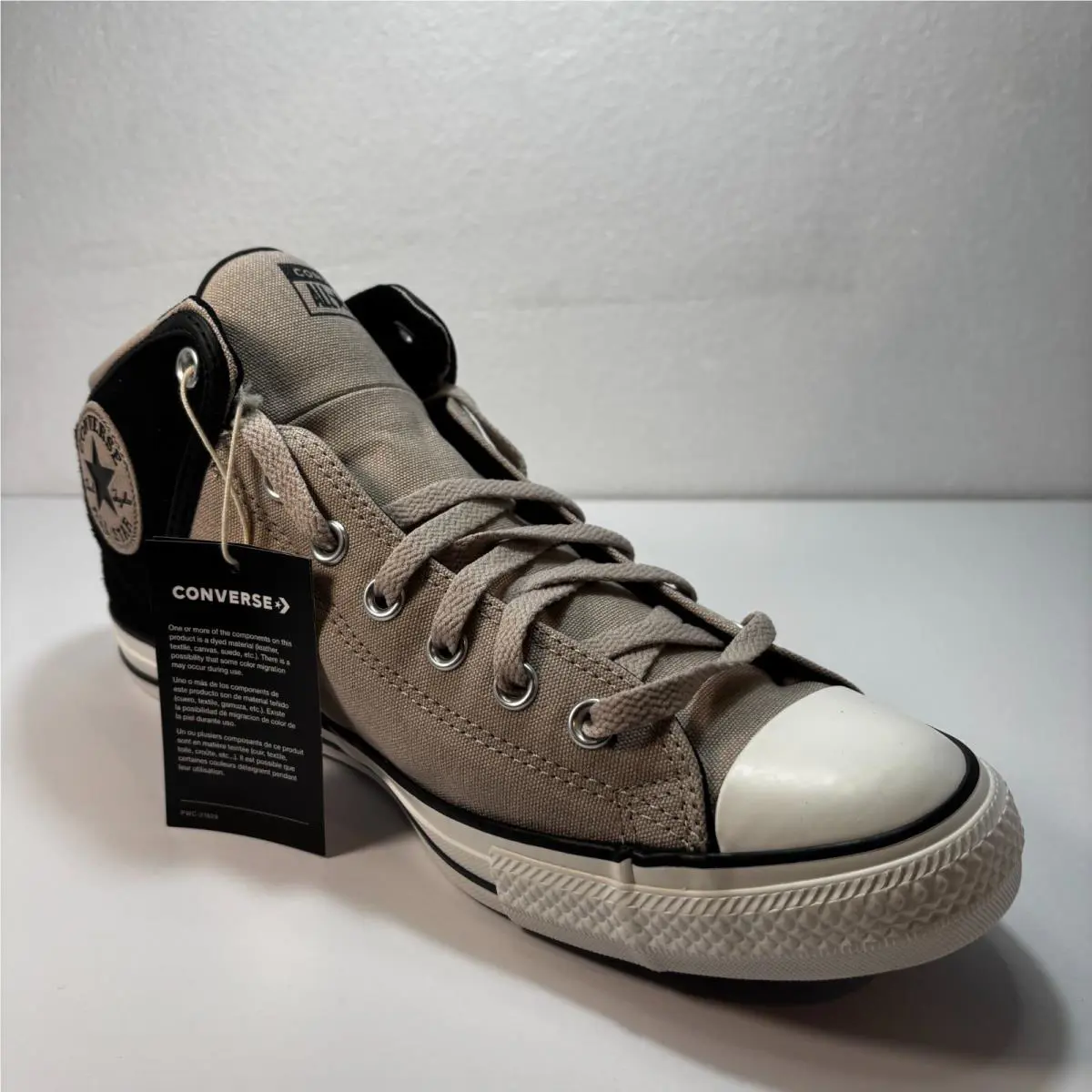Converse shoes - Converse Chuck Taylor All Star High Street Mid A14294C - A14294C - Papyrus Black White 0