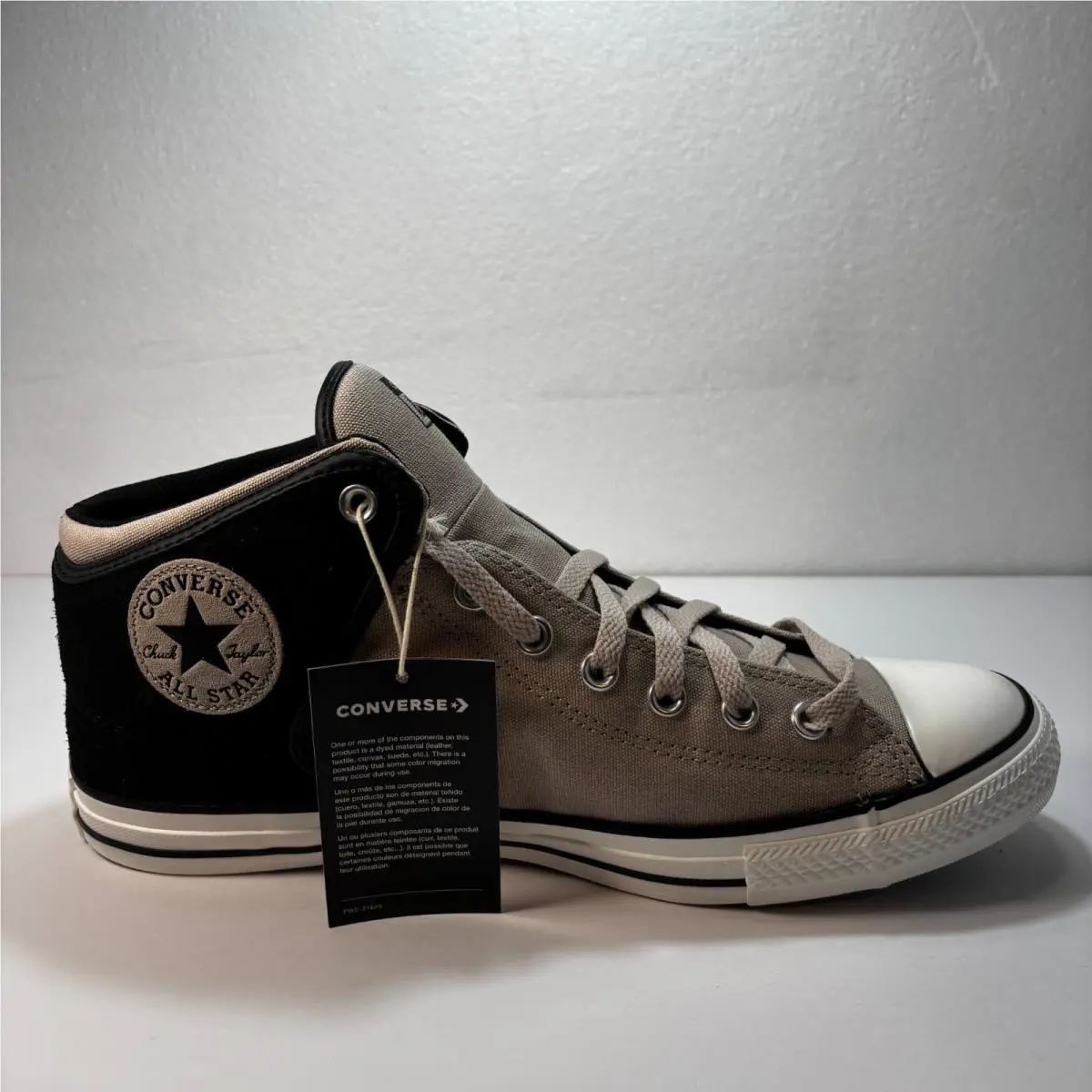 Converse shoes - Converse Chuck Taylor All Star High Street Mid A14294C - A14294C - Papyrus Black White 2