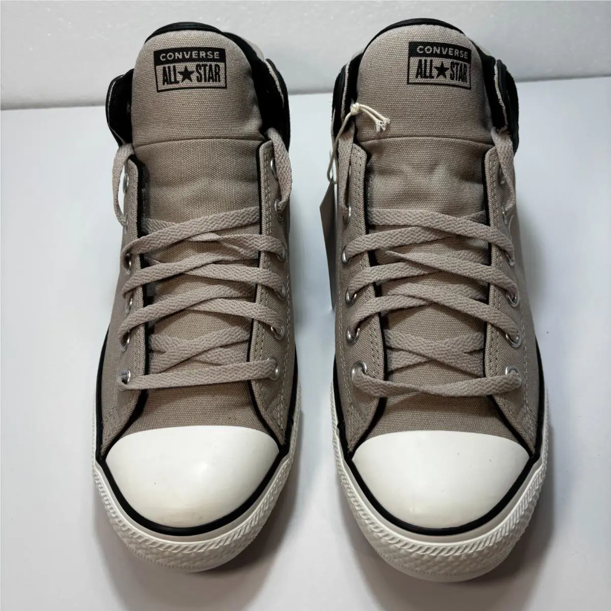 Converse shoes - Converse Chuck Taylor All Star High Street Mid A14294C - A14294C - Papyrus Black White 6