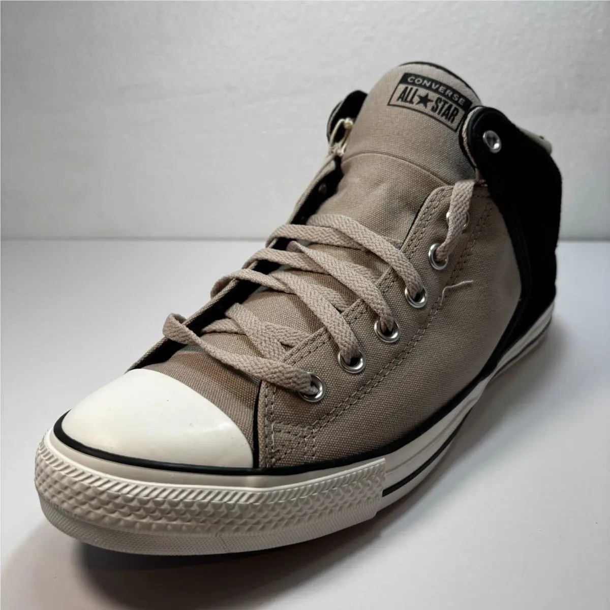 Converse shoes - Converse Chuck Taylor All Star High Street Mid A14294C - A14294C - Papyrus Black White 1