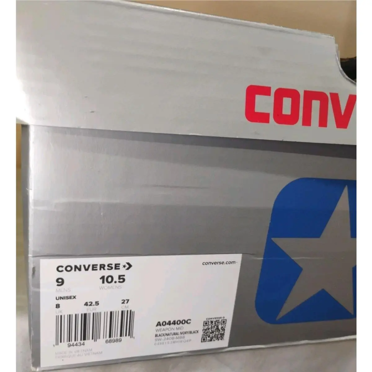 Converse shoes - Converse Weapon - Weapon - A04400C - Black (UPC: 194434689891) 4
