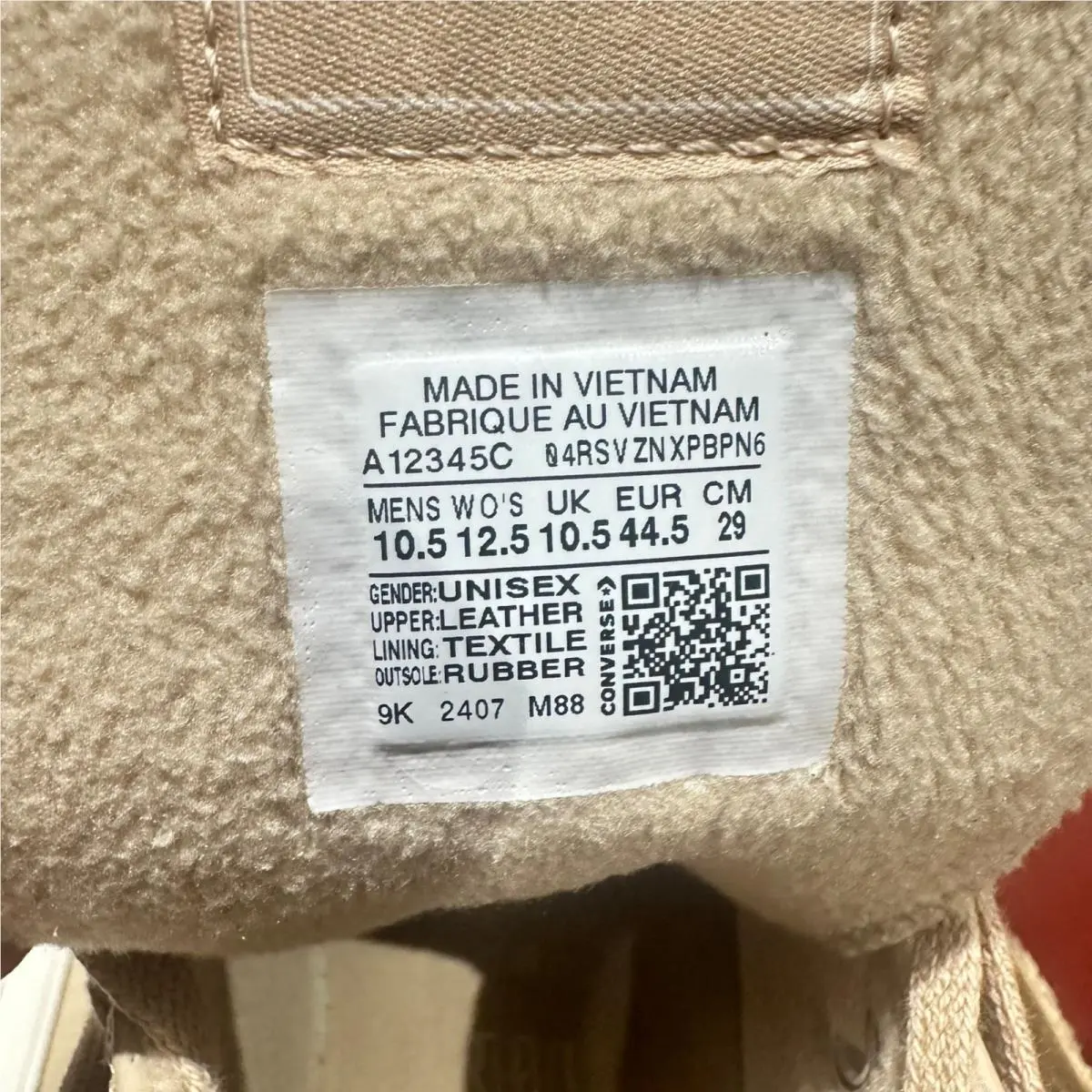 Converse shoes - Converse Chuck 70 - Chuck - A12345C - Tan (UPC: 194435181042) 11