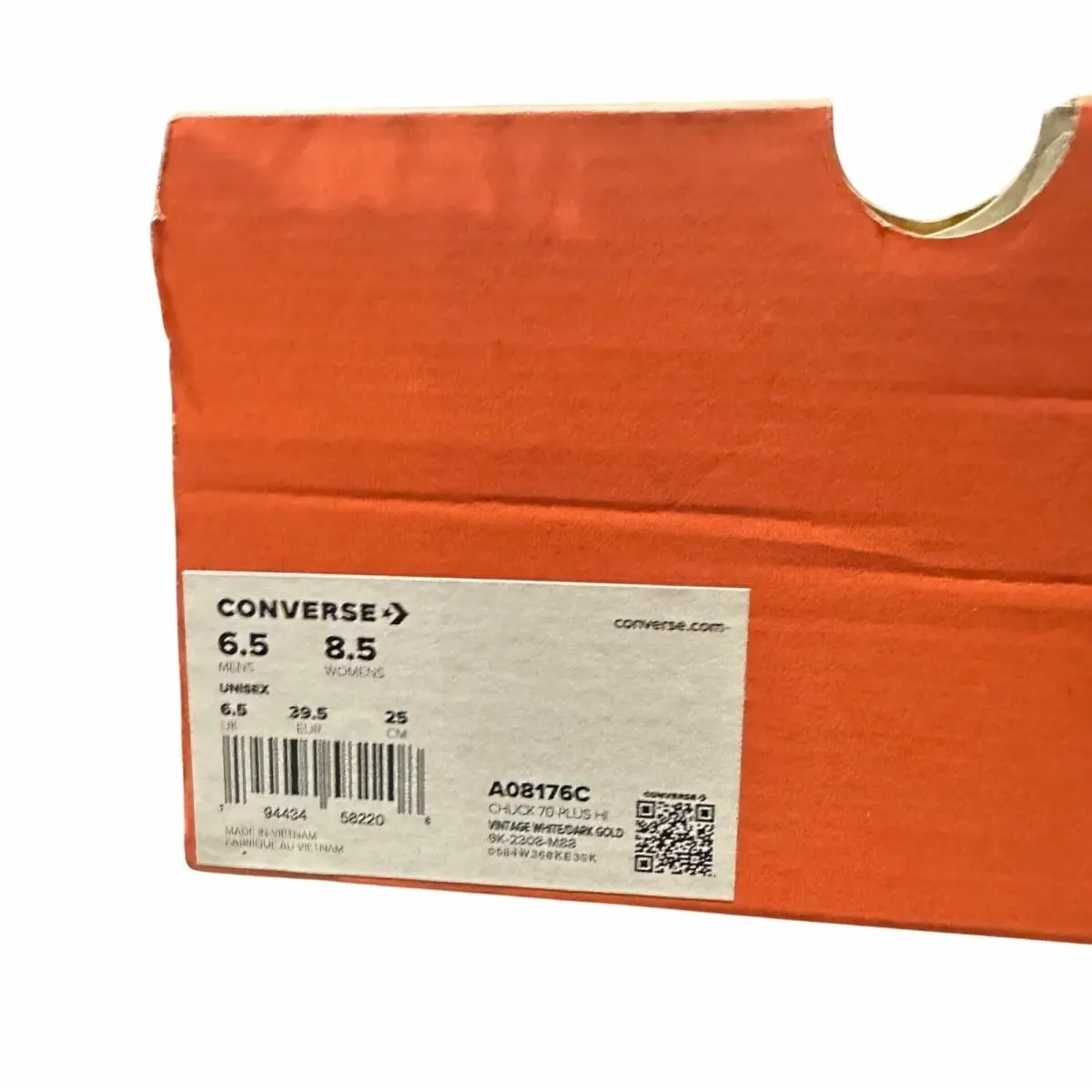 Converse shoes - Converse Chuck 70 - Chuck - A08176C - Gold (UPC: 194434582208) 6