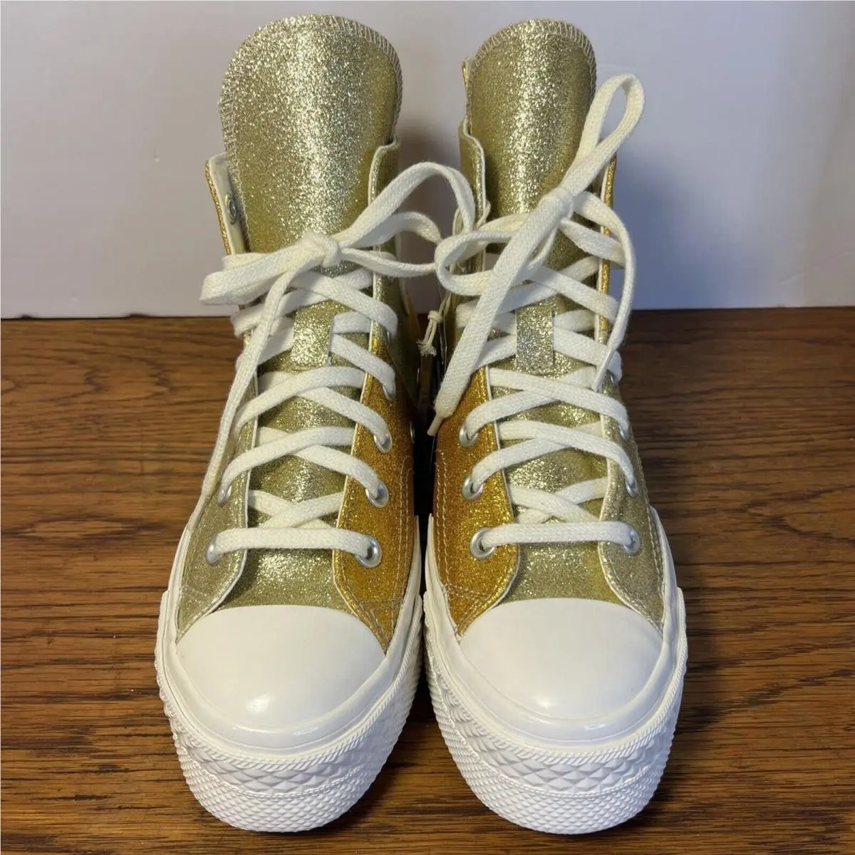 Converse shoes - Converse Chuck 70 Plus Glitter - A08176C - Gold 3