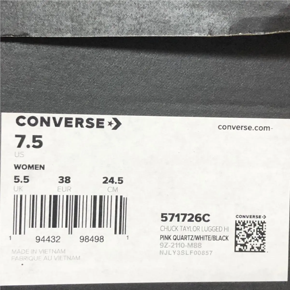 Converse shoes - Converse Chuck Taylor All-Star Hi - 571726C - Pink 10