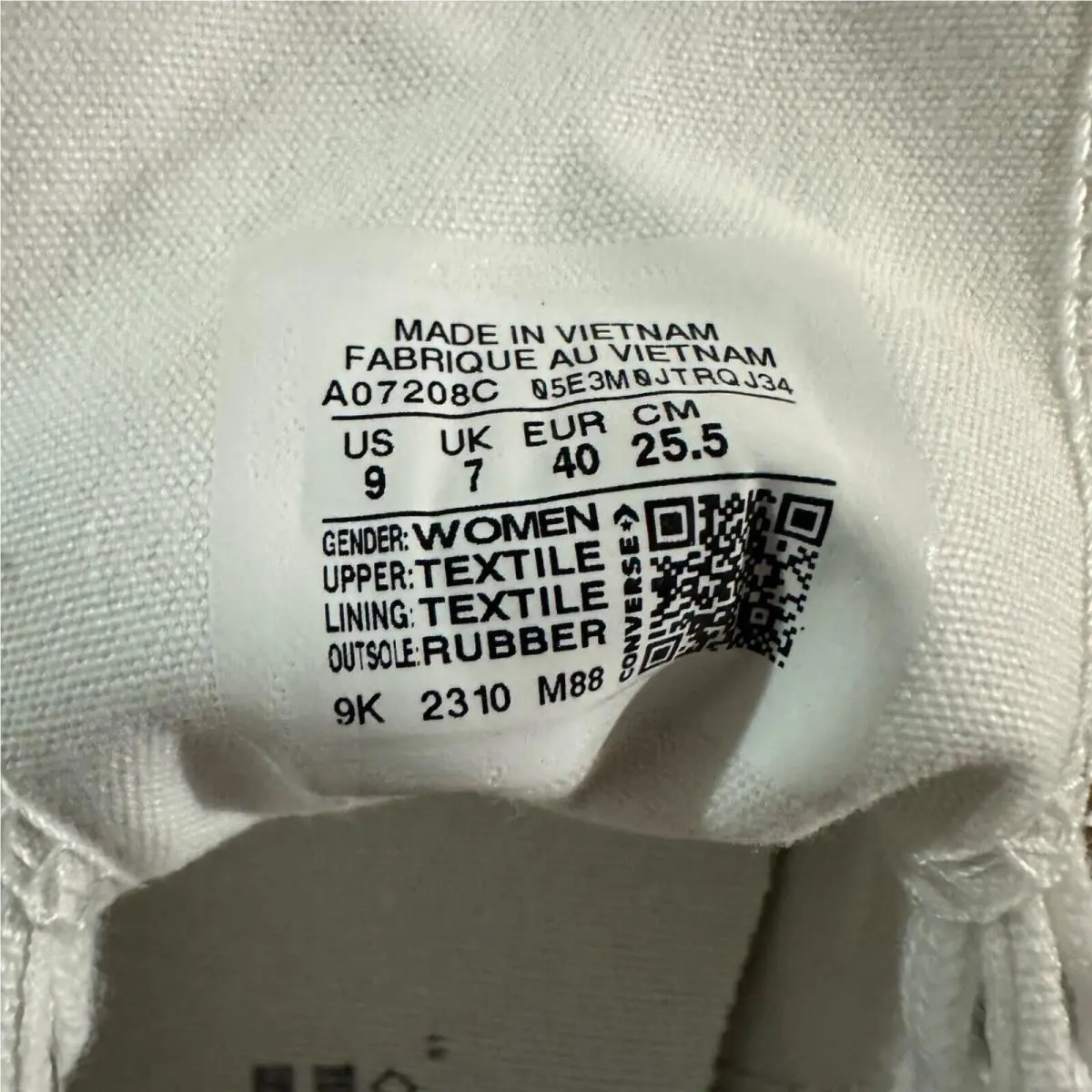 Converse shoes - Converse Chuck 70 - Chuck - A07208C - White (UPC: 194434669770) 11