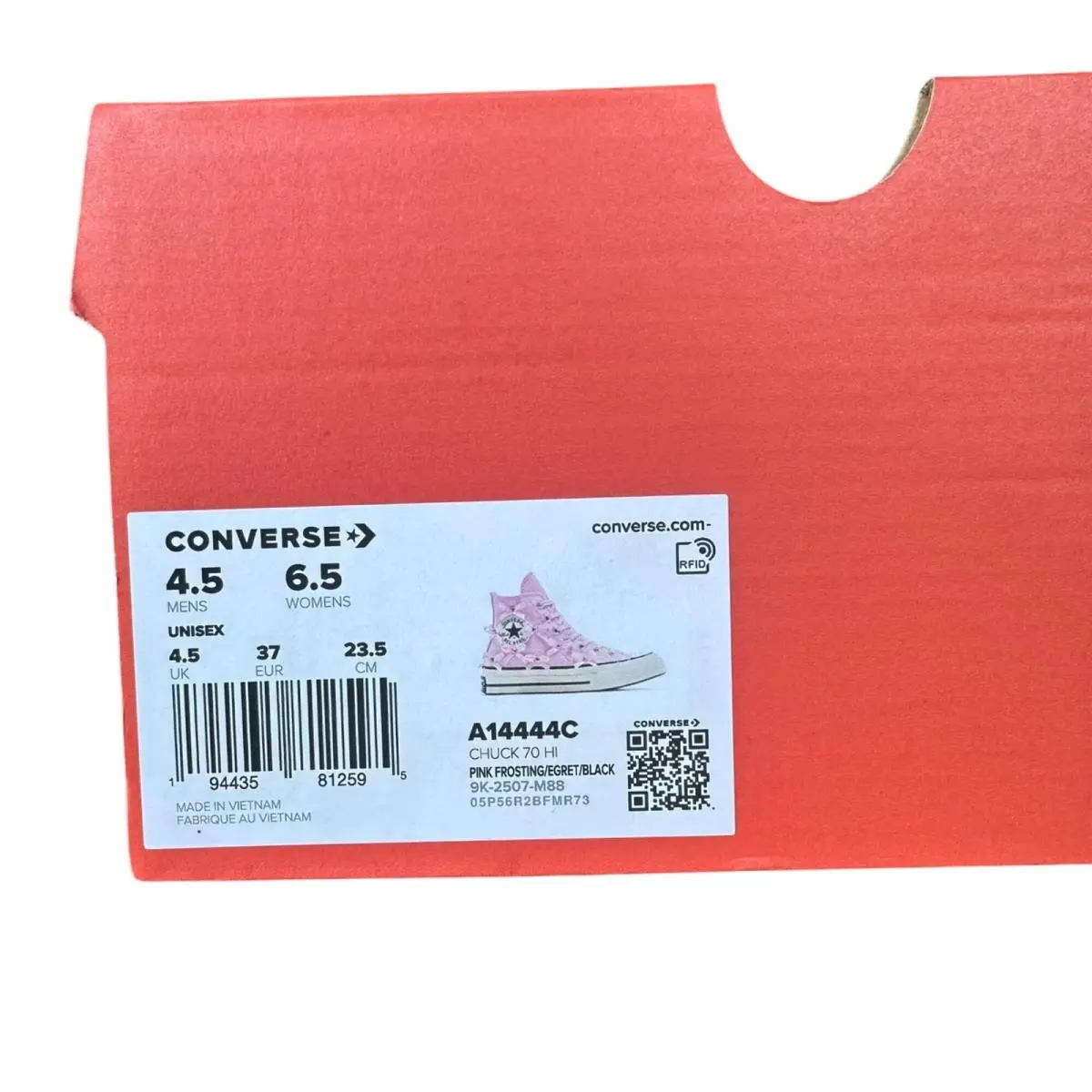 Converse shoes - Converse Chuck 70 - Chuck - A14444C - Pink (UPC: 194435812595) 7