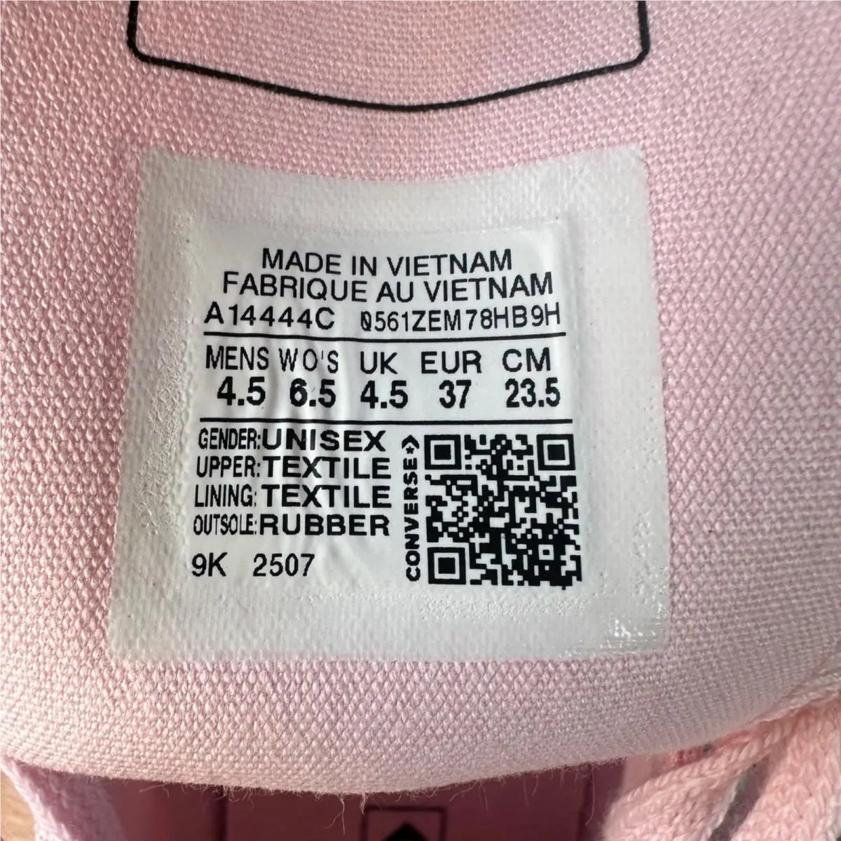 Converse shoes - Converse Chuck 70 - Chuck - A14444C - Pink (UPC: 194435812595) 8
