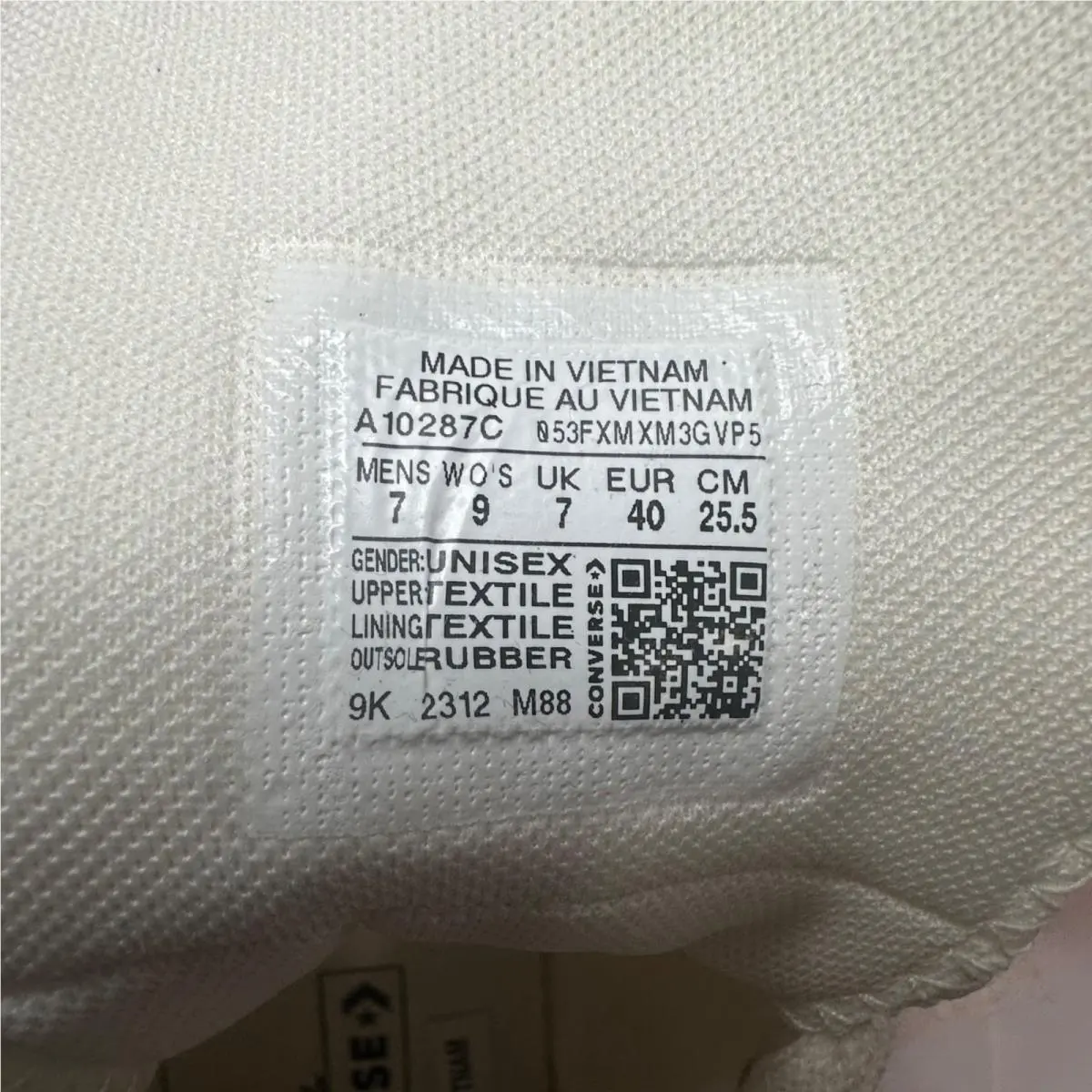 Converse shoes - Converse Chuck 70 - Chuck - A10287C - White (UPC: 194434811780) 5