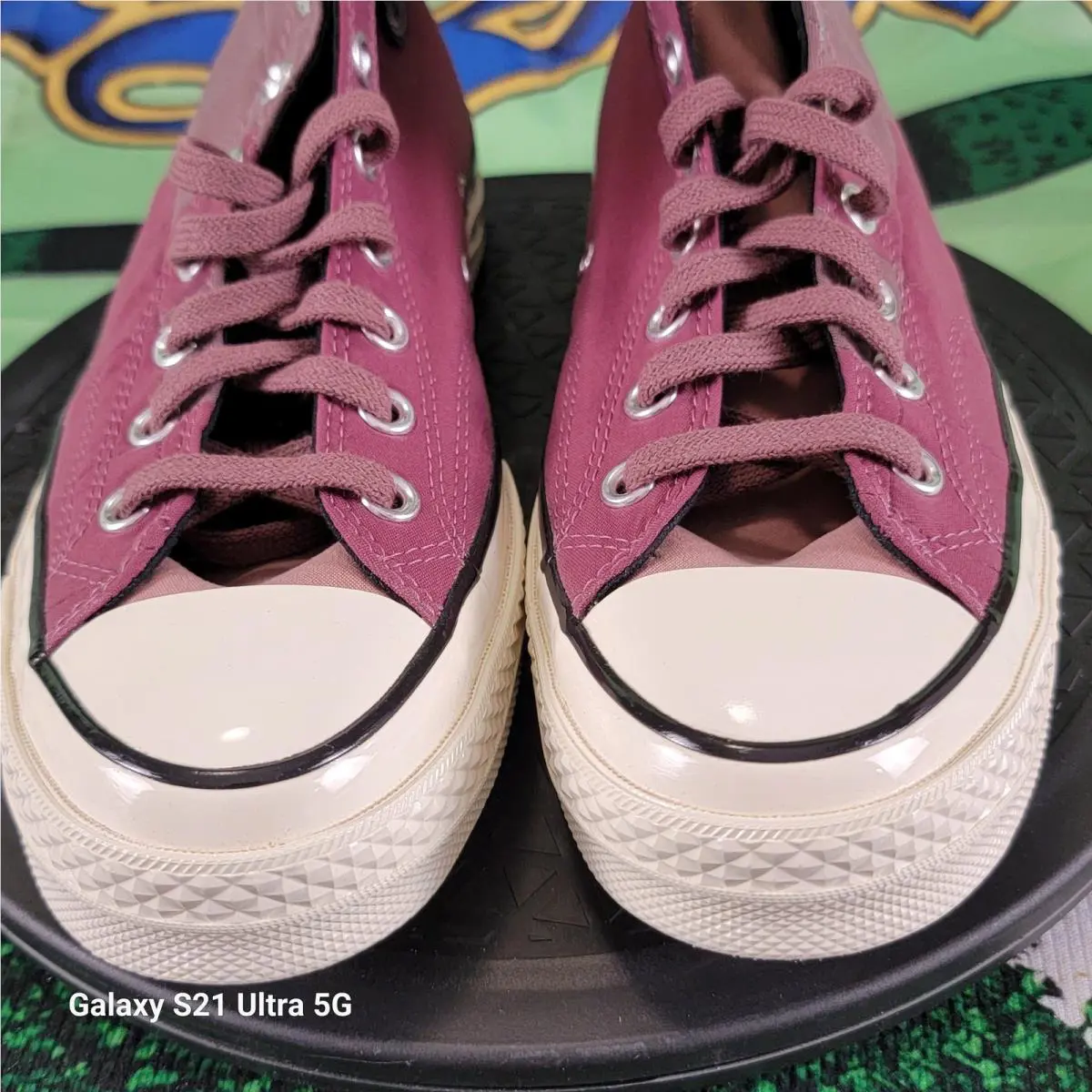 Converse shoes - Purple 2