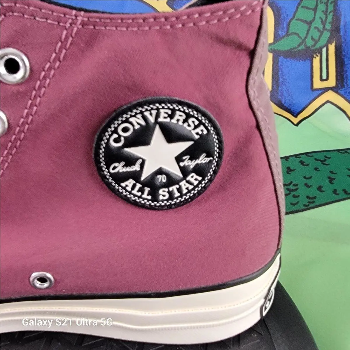 Converse shoes - Purple 4