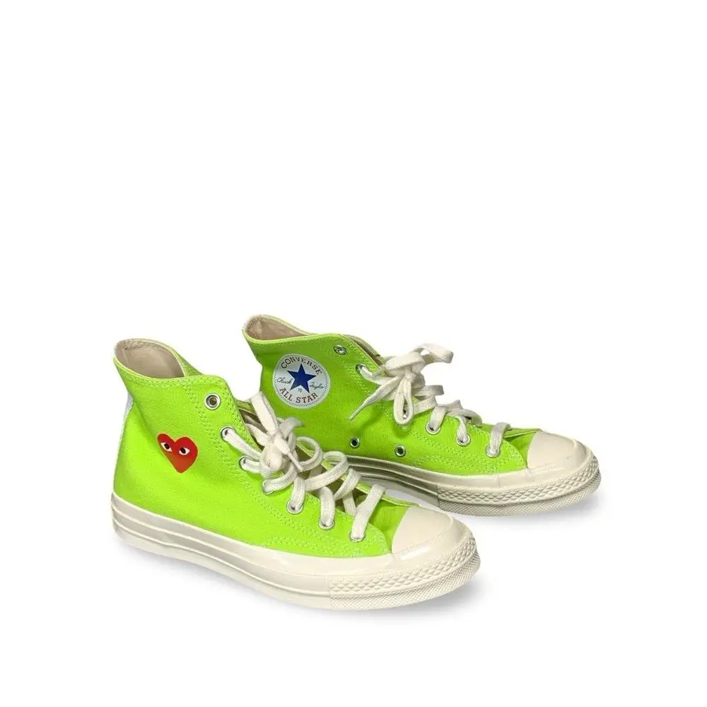 Converse shoes - Lime Green 1