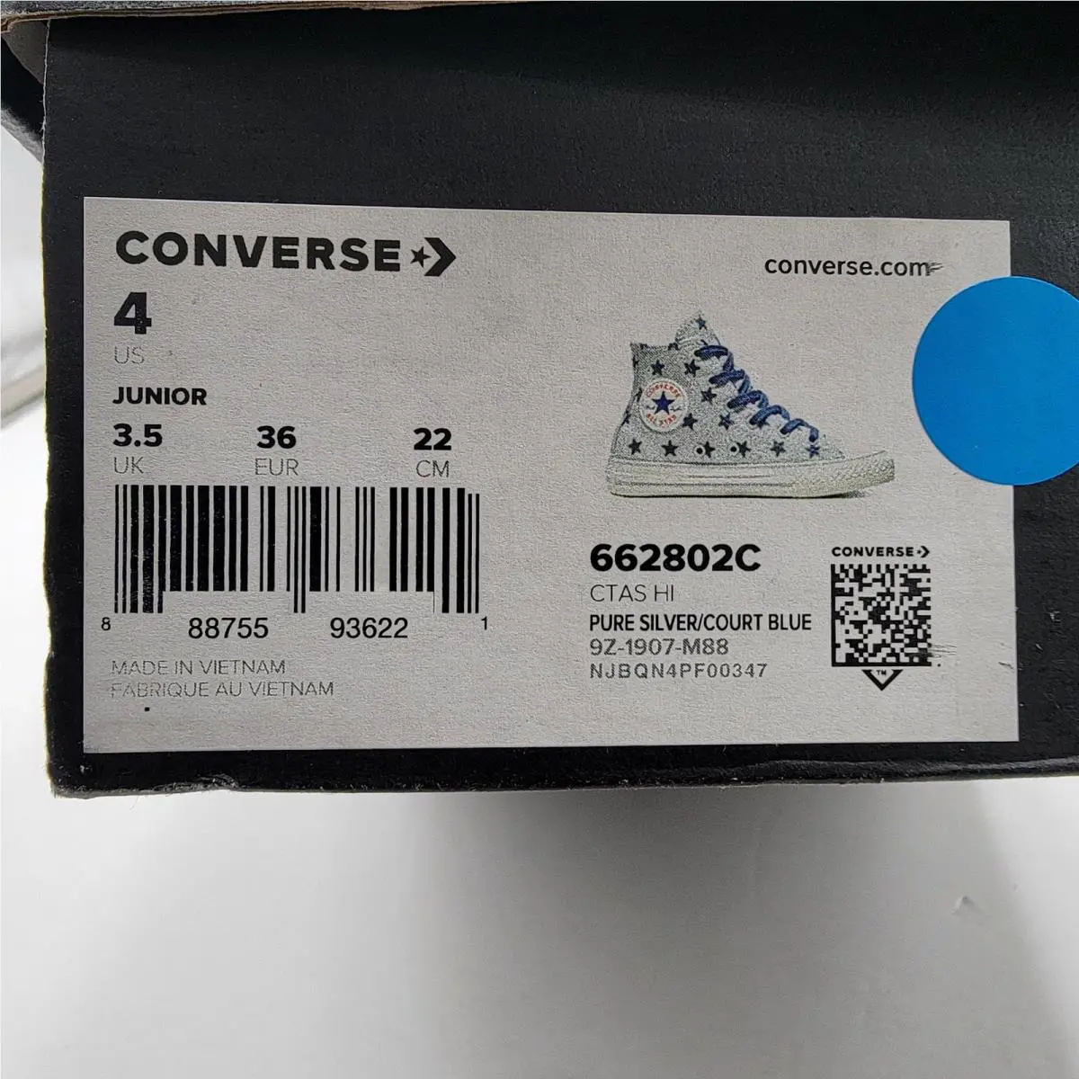 Converse shoes - Silver 7