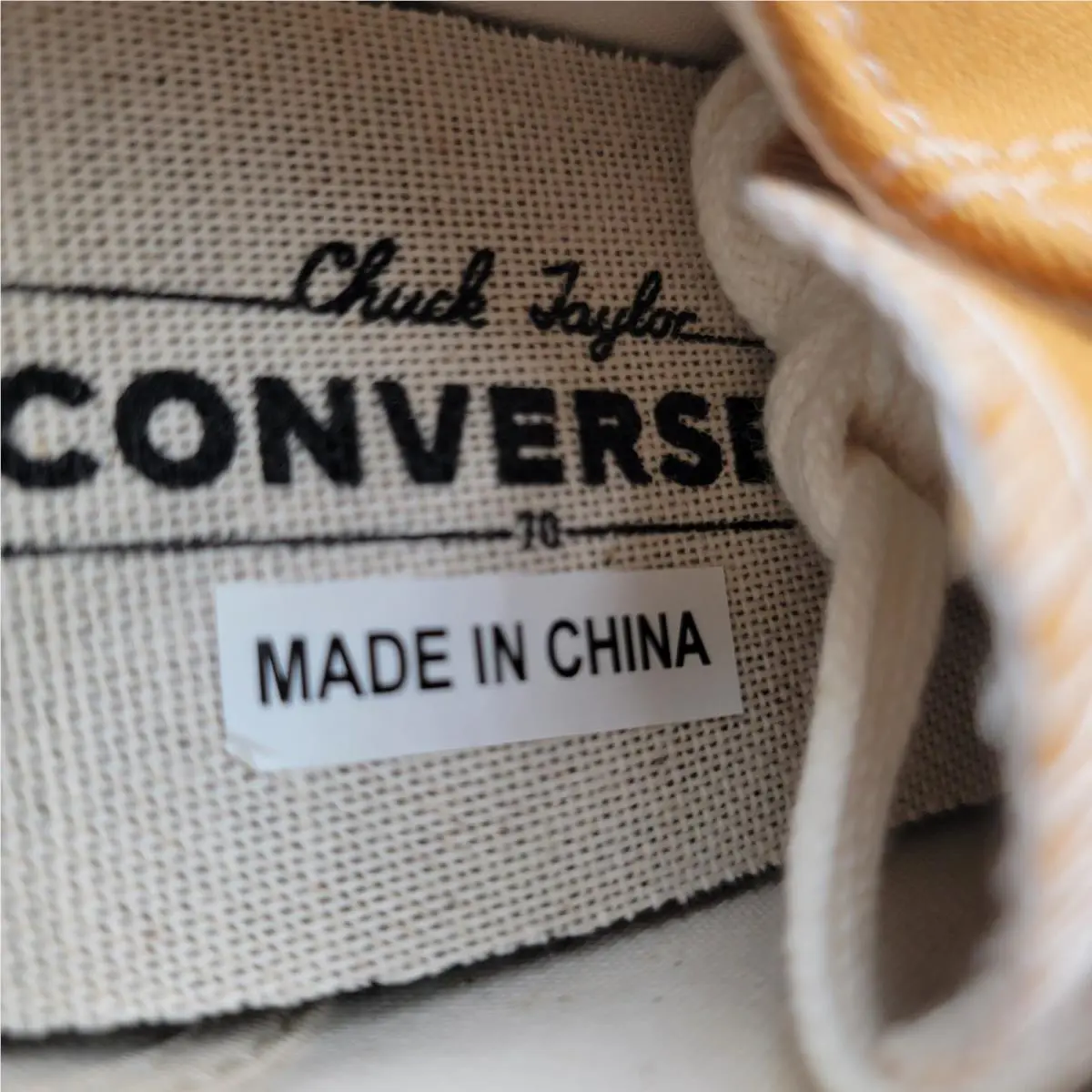 Converse shoes - Yellow 5