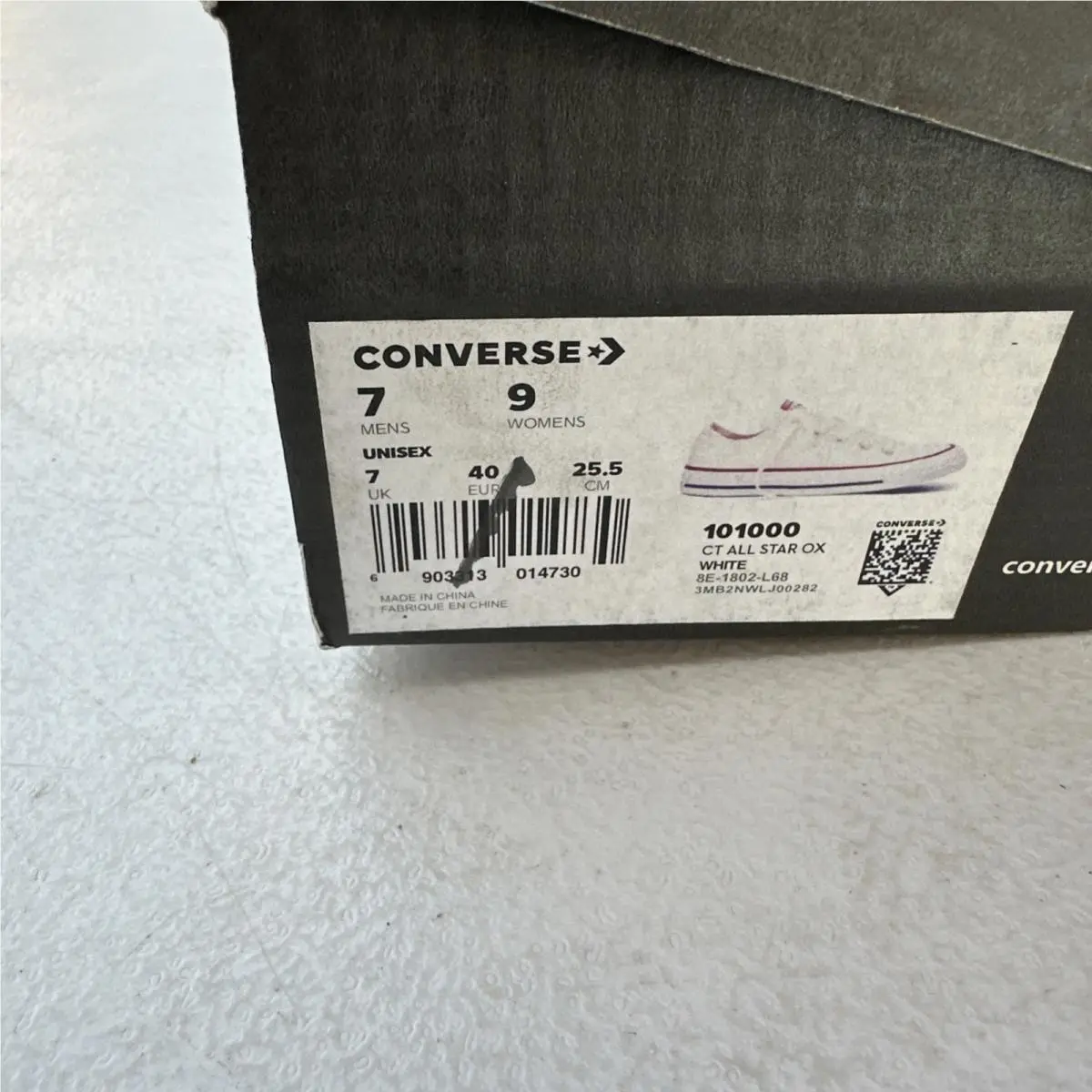 Converse shoes - Converse Chuck Taylor All Star OX - 101000 - White 0
