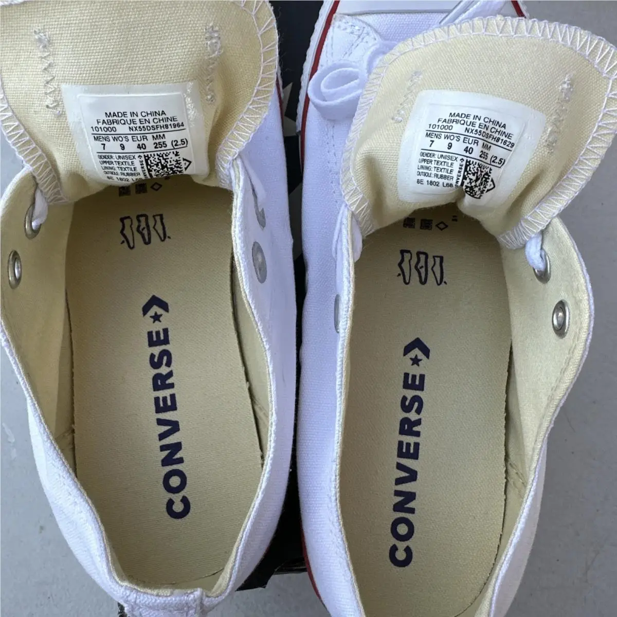 Converse shoes - Converse Chuck Taylor All Star OX - 101000 - White 4